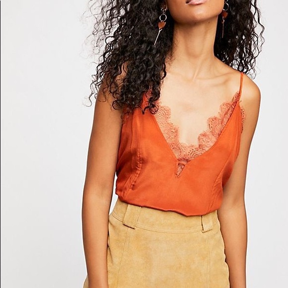 Free People Tops - Free People - Lost Dreams Silk Cami